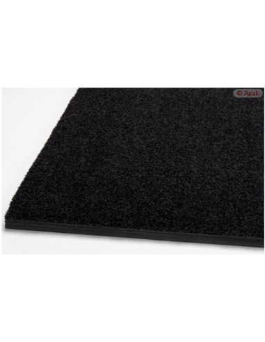 Tapis encastrable polyframe noir sur mesure (6