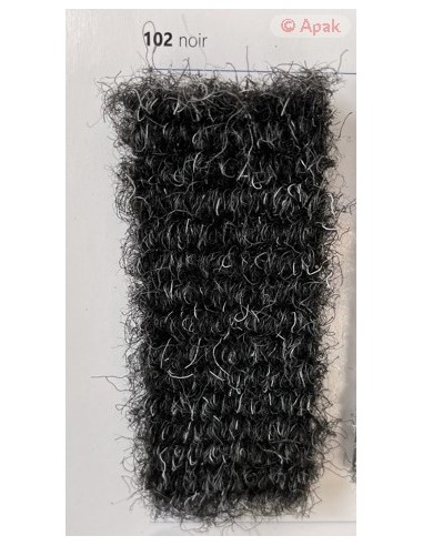 Tapis encastrable decorib noir sur mesure (6